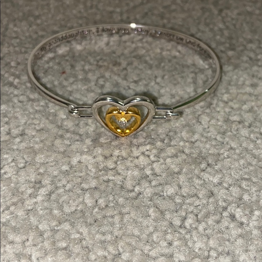 heart granddaughter braclet